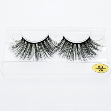 Premium Private Label Eye Lashes Wholesale 3D 5D 25mm Mink Eyelashes with Custom Packaging